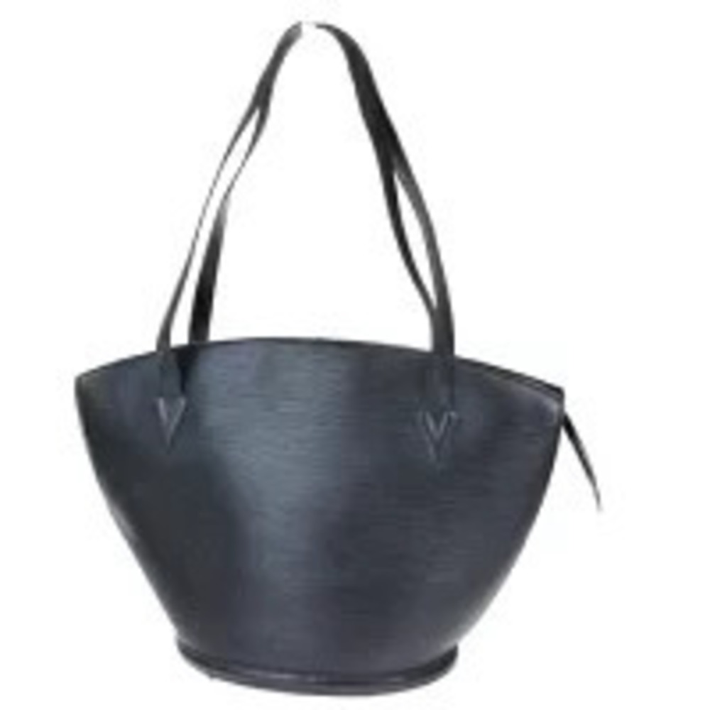 Louis Vuitton Saint Jacques Handbag Epi leather black